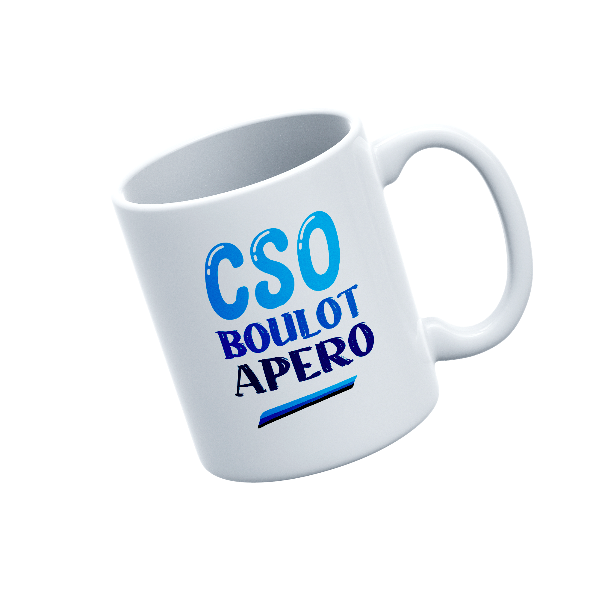 CSO, Boulot, Apéro - MUG