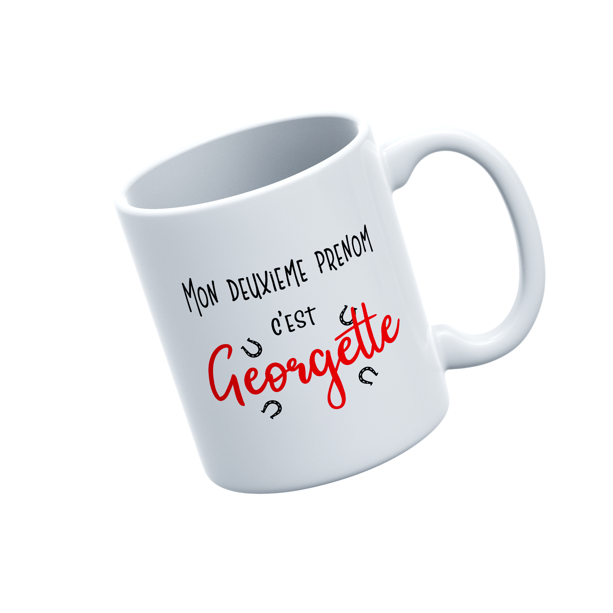 Mon deuxième prénom c'est Georgette - MUG