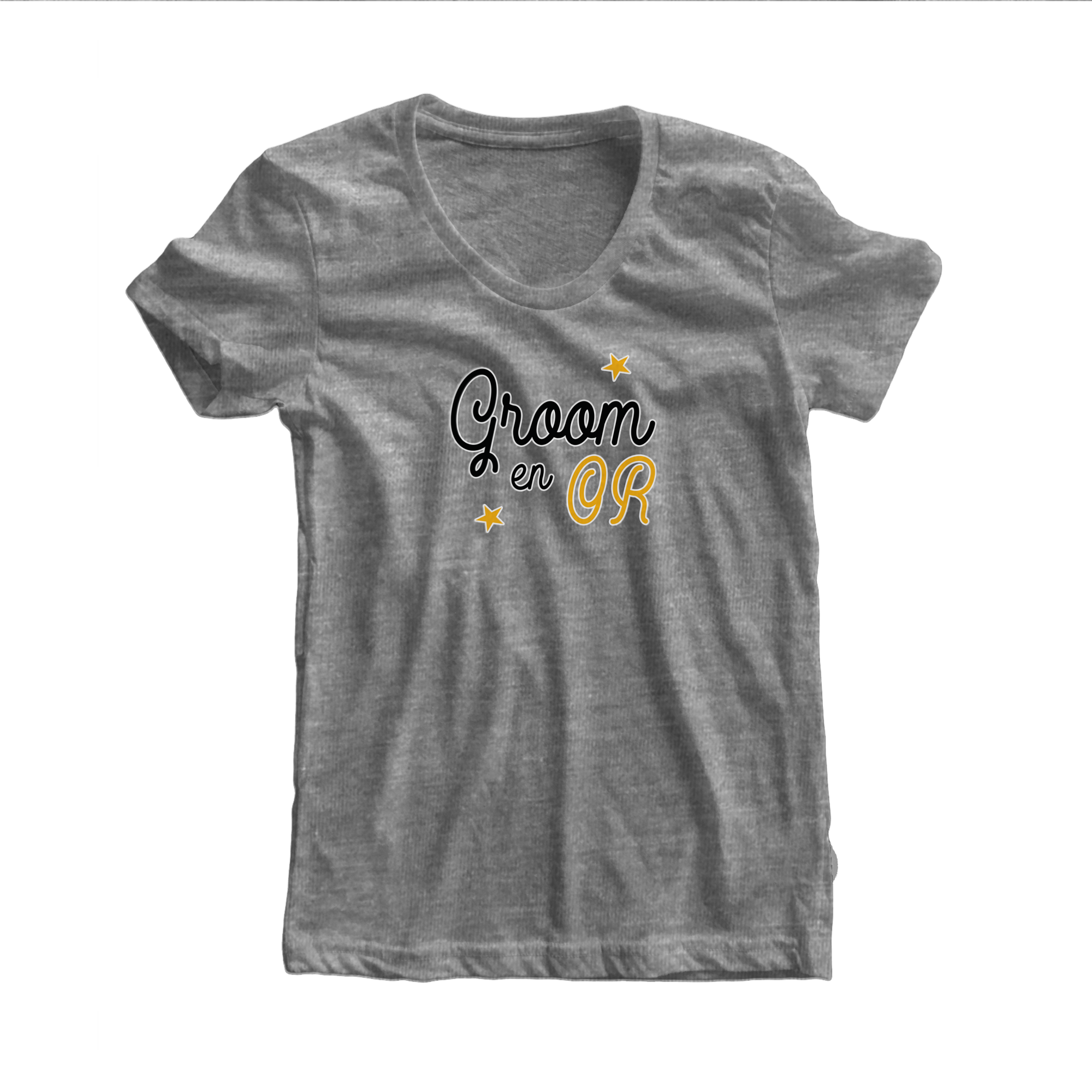 Groom en OR - T-SHIRT (Femme)