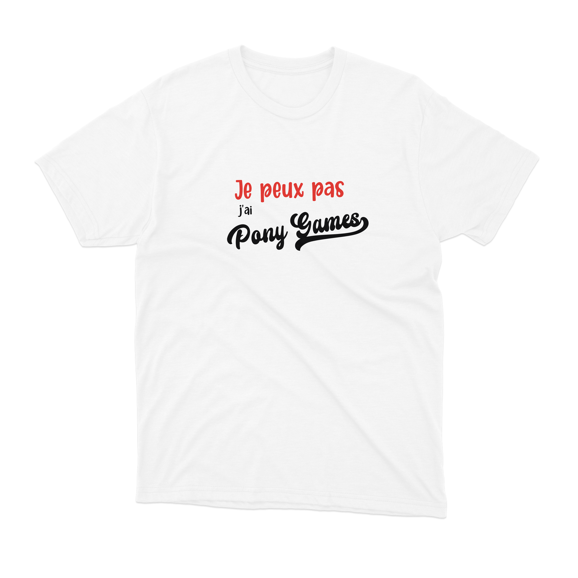 Je peux pas, j'ai Pony Games - T-SHIRT (Homme)