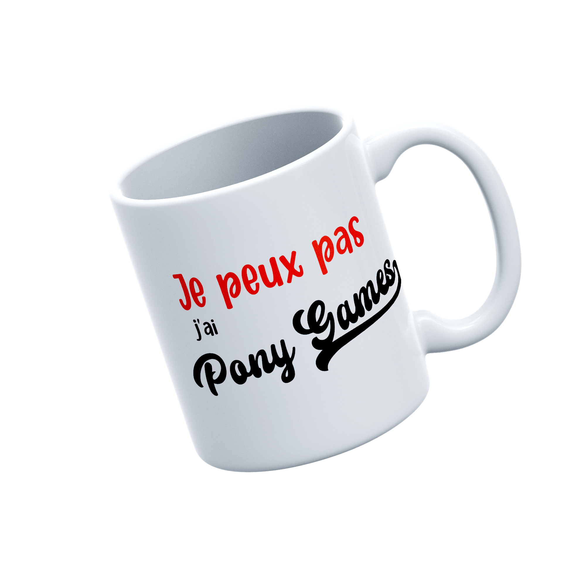 Je peux pas, j'ai Pony Games - MUG