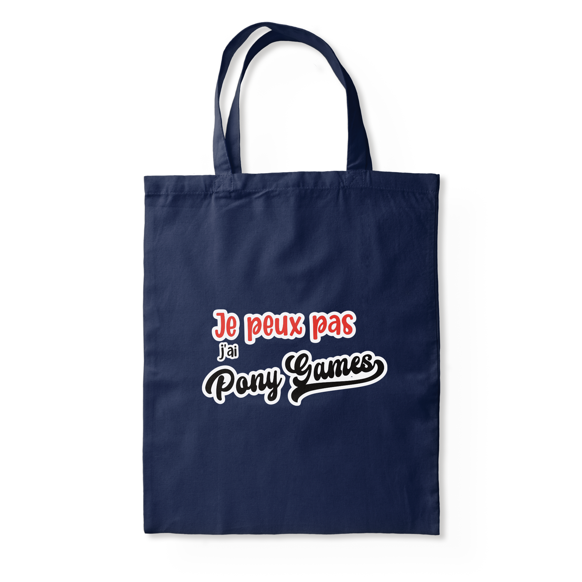 Je peux pas, j'ai Pony Games - TOTE BAG