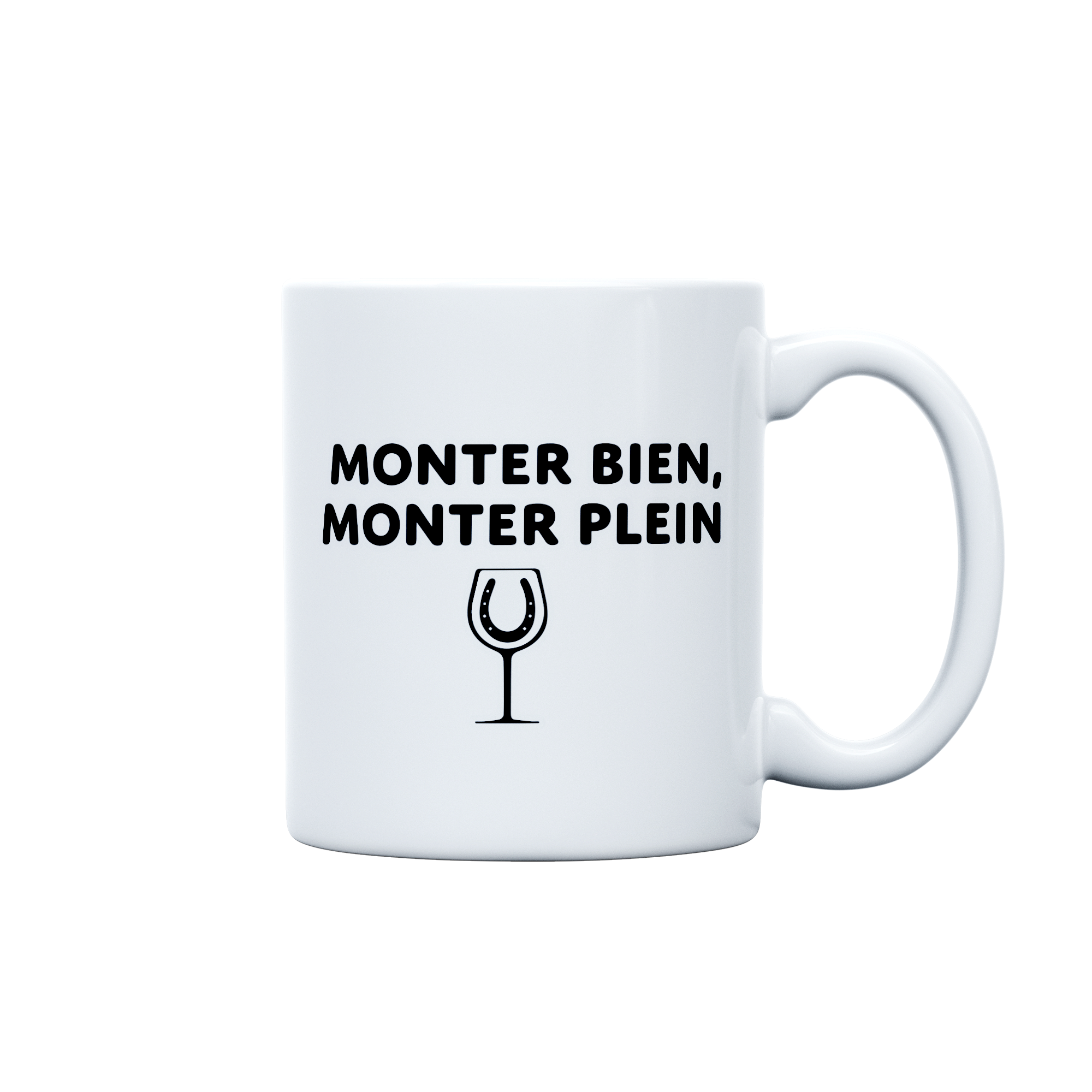 Monter bien, monter plein - MUG