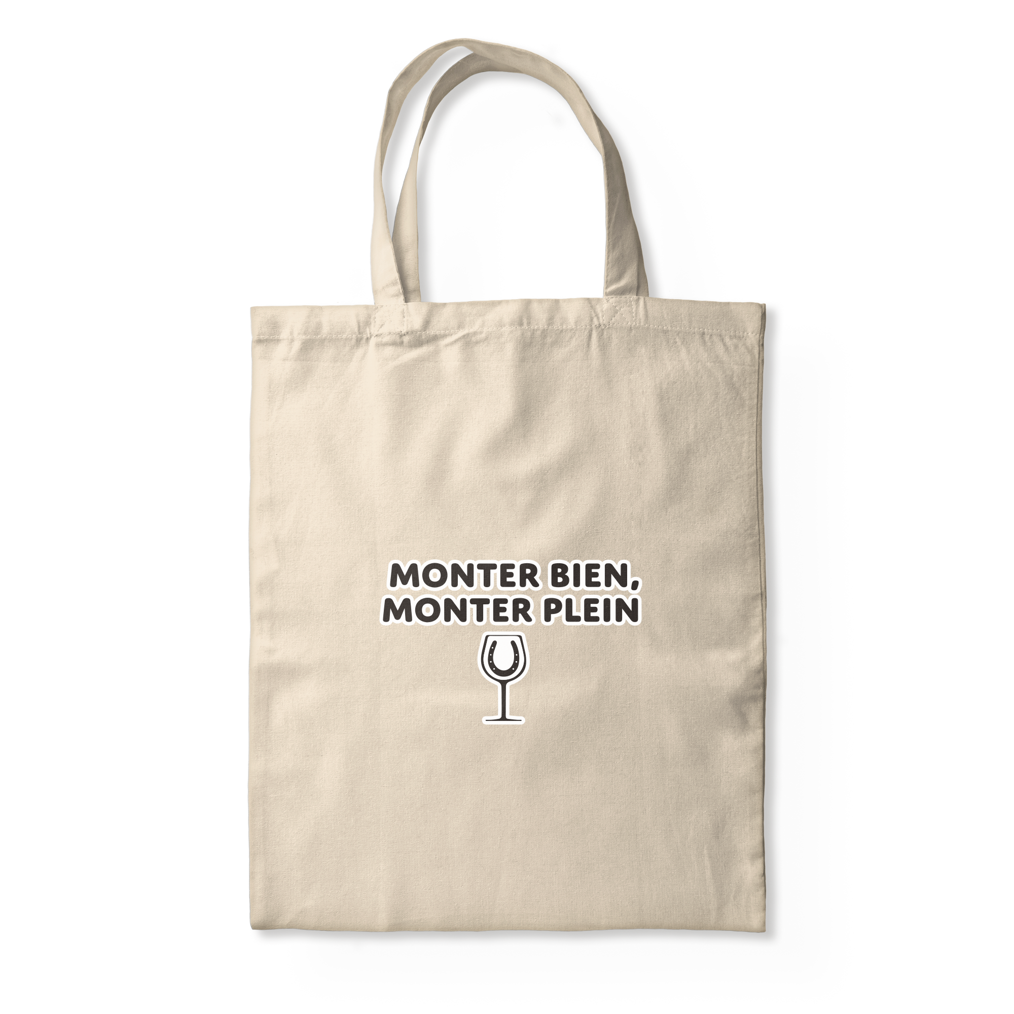 Monter bien, monter plein - TOTE BAG