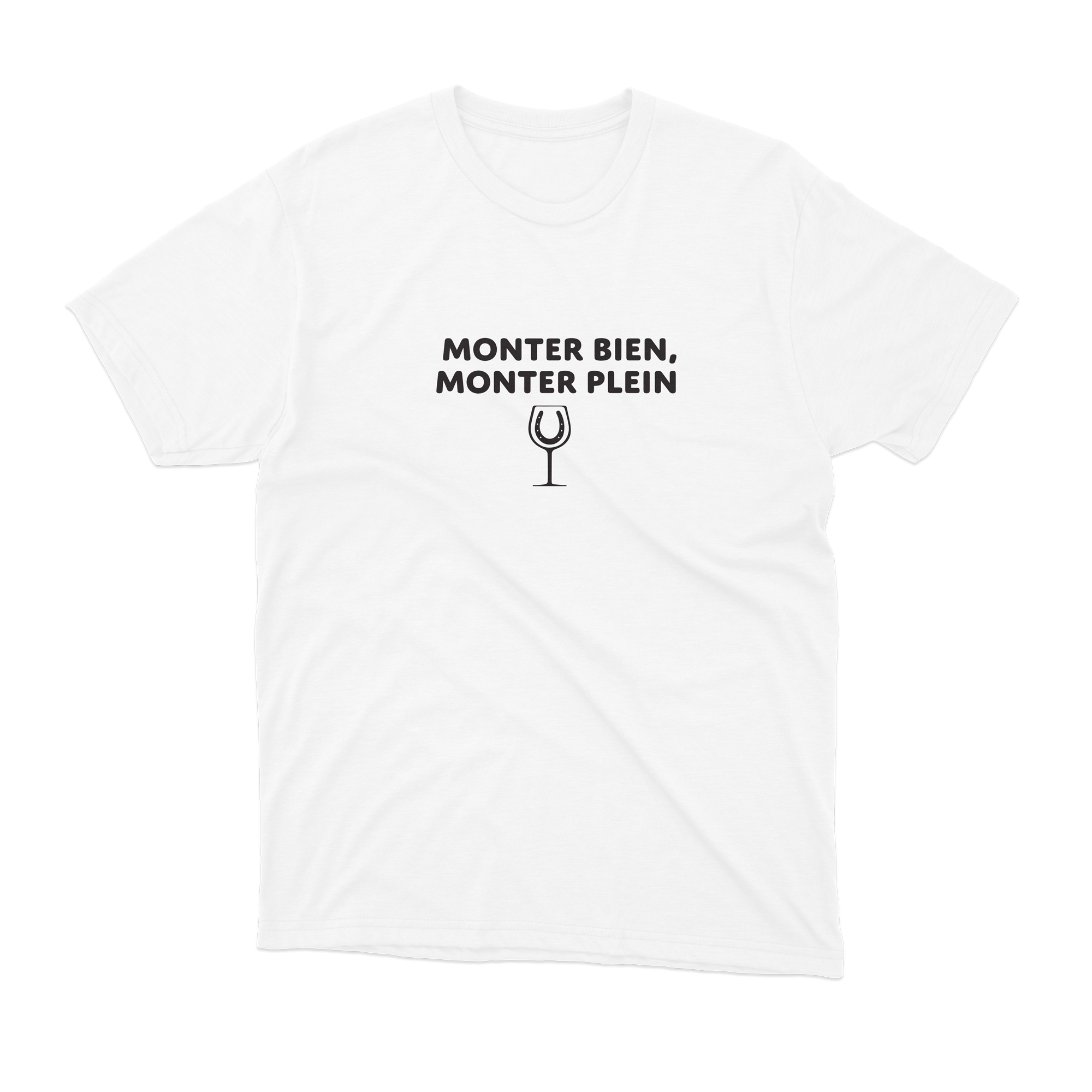 Monter bien, monter plein - T-SHIRT (Homme)